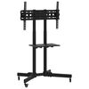 vidaXL TV-stativ hjul 32-70 tommers skjerm maks. VESA 600x400 mm 50 kg