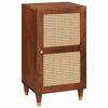 vidaXL Serviesskap Brun 40 x 33,5 x 75 cm Massiv mango tre