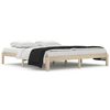 vidaXL Sengeramme heltre 180x200 cm Super King