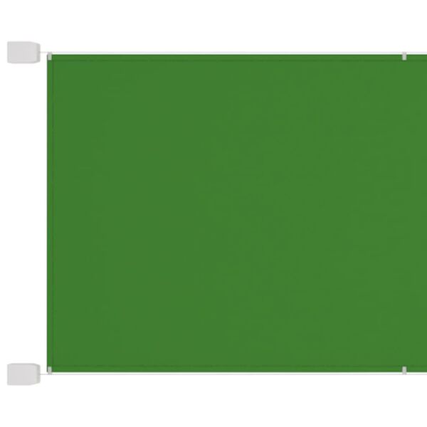 vidaXL Vertikal markise lysegr&oslash;nn 180x360 cm oxfordstoff