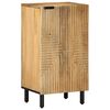 vidaXL Skjenk brun 40x33x75 cm heltre mango