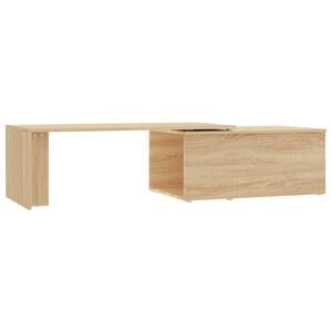 vidaXL Salongbord sonoma eik 150x50x35 cm konstruert tre