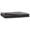 vidaXL Vektet Teppe Antrasitt 135 x 200 cm 10 kg 100% Bomull 205T