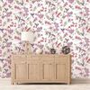 DUTCH WALLCOVERINGS Veggpanel kolibri rosa