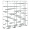 vidaXL Gabion med 3,5 mm tr&aring;d og 5x10 cm mesh 50x10x50 cm
