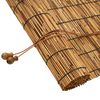 vidaXL Rullegardin Brun 100 x 220 cm Siv