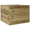 vidaXL Plantekasse 60x60x45,5 cm impregnert furu