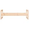 vidaXL Dekkstativ 120x40x40 cm heltre furu