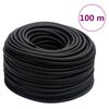 vidaXL Luftslange svart 0,6" 100 m hybrid gummi og PVC