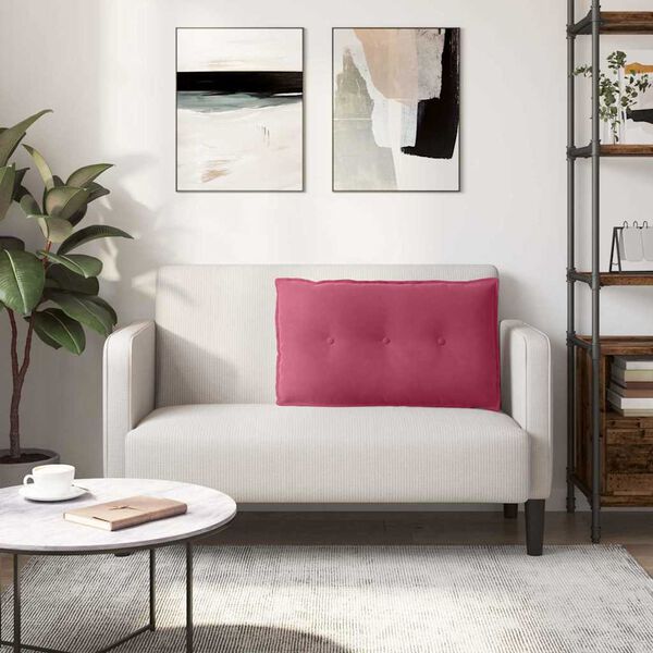 vidaXL Bakputen Vinr&oslash;d 80 x 50 cm Corduroy stoff