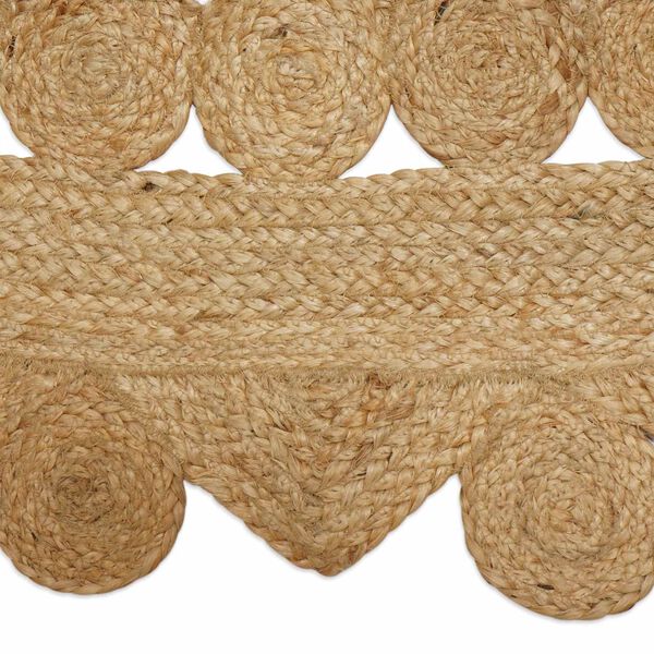 vidaXL Teppe Brun 100 x 152 cm Jute