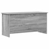 vidaXL Oppbevaringskiste Gr&aring; Sonoma 100 x 40 x 50 cm Konstruert tre