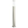 vidaXL Pullertlampe 80 cm rustfritt st&aring;l IP44