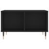 vidaXL Salongbord svart 60x50x36,5 cm konstruert tre