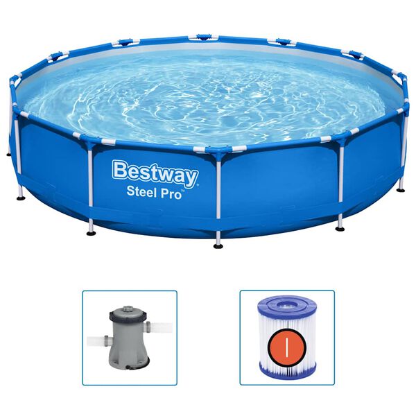 Bestway Rammebasseng Steel Pro 366x76 cm