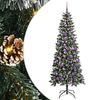 vidaXL Kunstig juletre Gr&oslash;nn 180 cm PVC, plast og st&aring;l