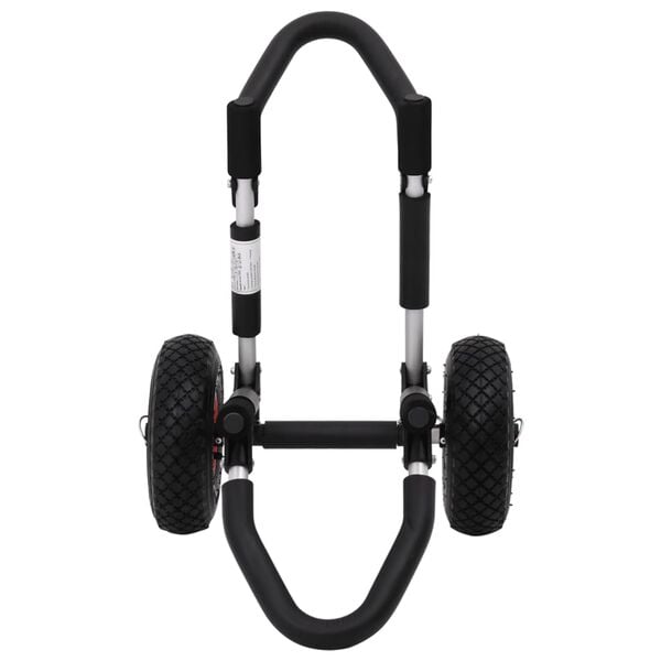 vidaXL SUP vogn for surfebrett sammenleggbar 45 kg aluminium