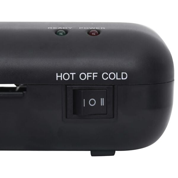 vidaXL 4-i-1 lamineringsmaskin A4 svart