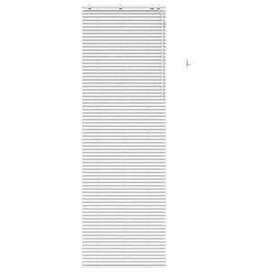 vidaXL Venetiansk persienne Hvit 85 x 250 cm 35 mm