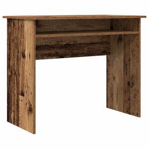 vidaXL Skrivebord gammelt tre 90x50x74 cm konstruert tre