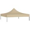 vidaXL Teltduk for festtelt 2x2 m beige 270 g/m&sup2;