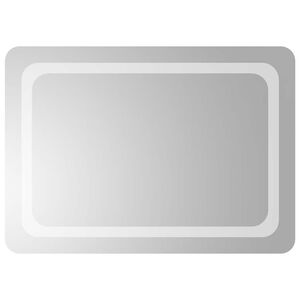 vidaXL Baderomsspeil med LED 70x50 cm