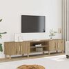 vidaXL TV-benk artisan eik 180x31,5x40 cm konstruert tre