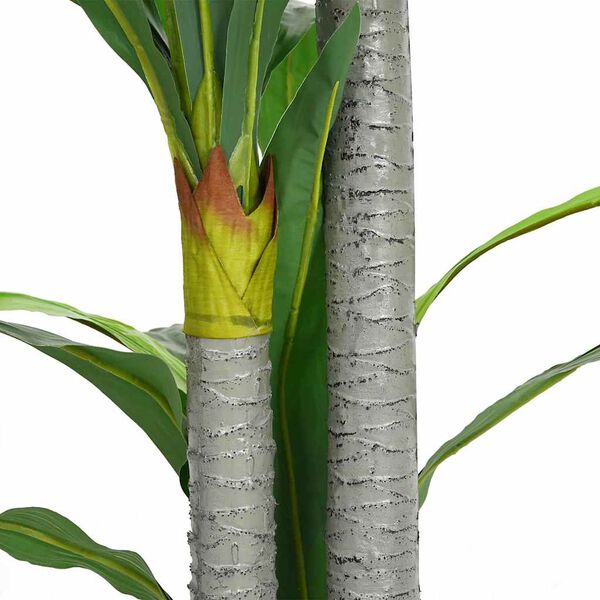 vidaXL Kunstig dracaena 9 blader 120 cm gr&oslash;nn