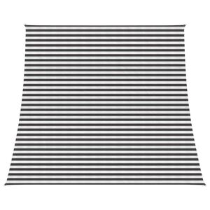 vidaXL Solseil Antrasitt og Hvit 4 / 5 x 4 m HDPE