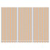 vidaXL Erstatningsduk for markise flerfarget stripe 4,5x3 m