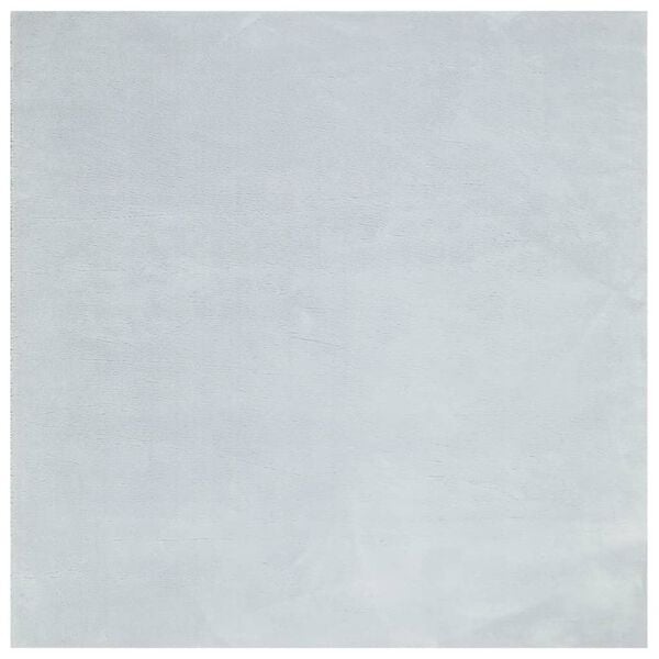 vidaXL Teppe HUARTE kort luv mykt og vaskbart bl&aring; 240x240 cm