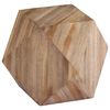 vidaXL Sidebord gjenvunnet teak 40x40x40 cm