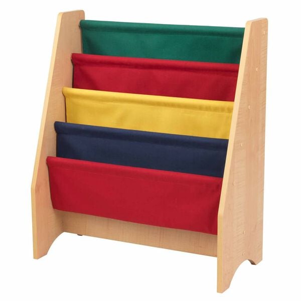 KidKraft Bokhylle for barn flerfarget 61x29,9x71,1 cm 14226