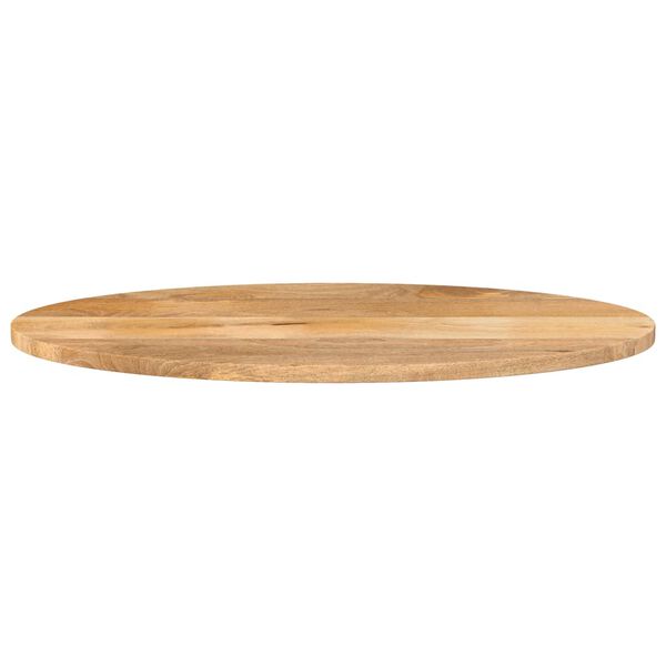 vidaXL Bordplate 120x50x2,5 cm oval heltre mango