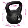 vidaXL Kettlebell 8 kg