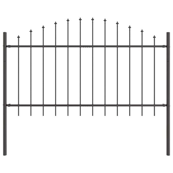 vidaXL Hage Hegning Gr&aring; 170 x 100 cm