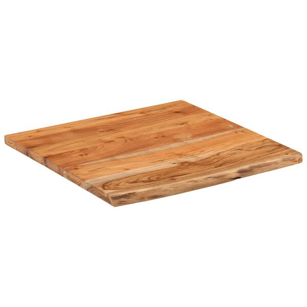 vidaXL Benkeplate for bad 60x60x3,8 cm firkantet heltre akasie