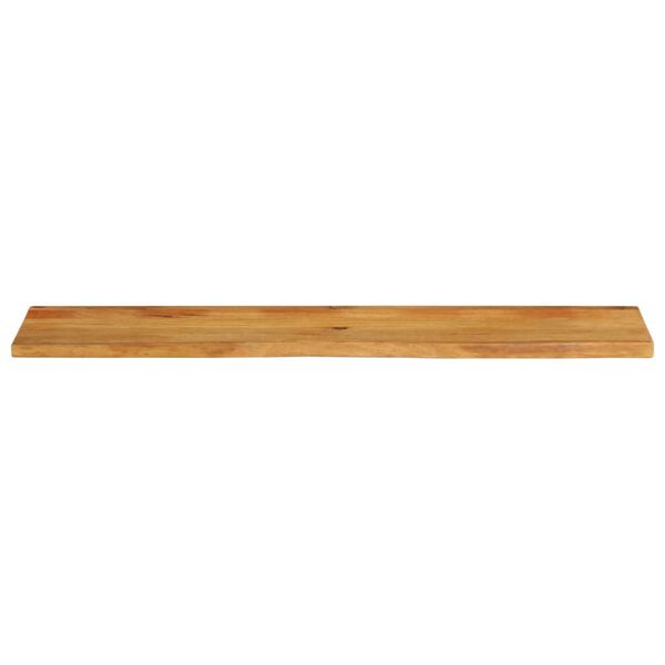 vidaXL Bordplate med naturlig kant 180x20x2,5 cm heltre mango