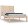 vidaXL Sengeramme uten madrass 100x200 cm heltre furu