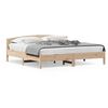 vidaXL Sengeramme uten madrass 180x200 cm heltre furu