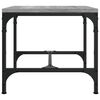 vidaXL Sidebord 2 stk grå sonoma 40x40x35 cm konstruert tre