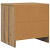 vidaXL Nattbordskap Artisan Eik 45 x 34 x 44,5 cm Konstruert tre