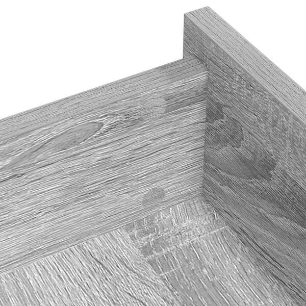 vidaXL Klebende skrue deksel 2 pcs Gr&aring; Sonoma &Oslash; 20 x 0,5 mm