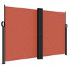 vidaXL Uttrekkbar sidemarkise 160x1200 cm terrakotta