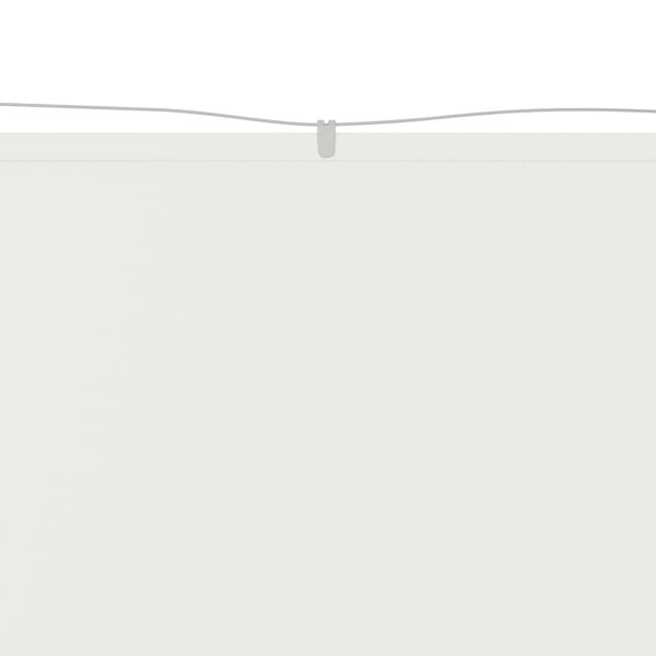 vidaXL Vertikal markise hvit 140x1200 cm oxfordstoff