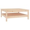 vidaXL Salongbord 100x100x40 cm heltre furu