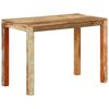 vidaXL Spisebord 110x55x76 cm gjenvunnet heltre