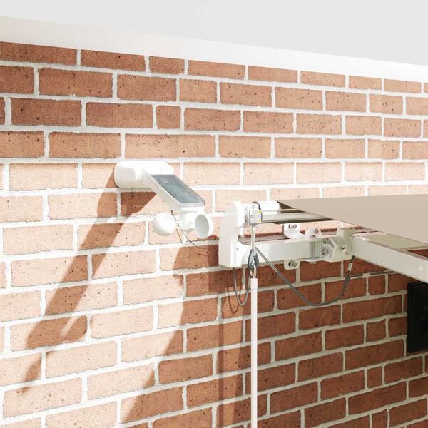 vidaXL Innvendbar Markise Beige 450 &times; 300 cm Polyester og Metall