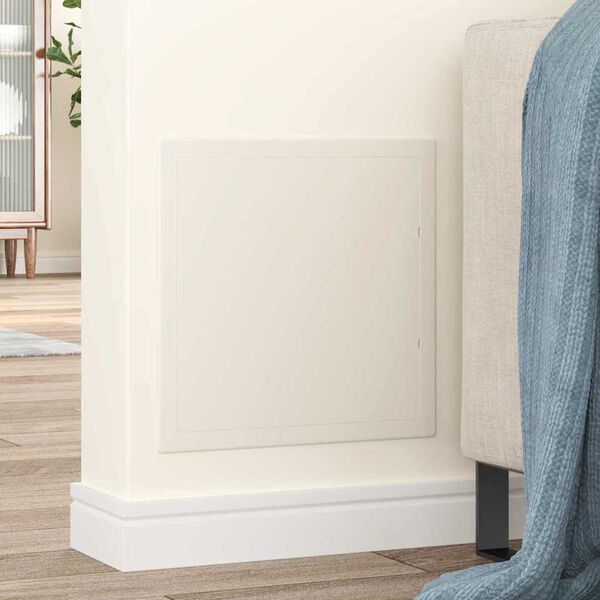 vidaXL Tilkomstpaneler Hvit 30 x 30 cm ABS-plast