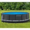 Intex Soldrevet bassengtrekk rundt 488 cm